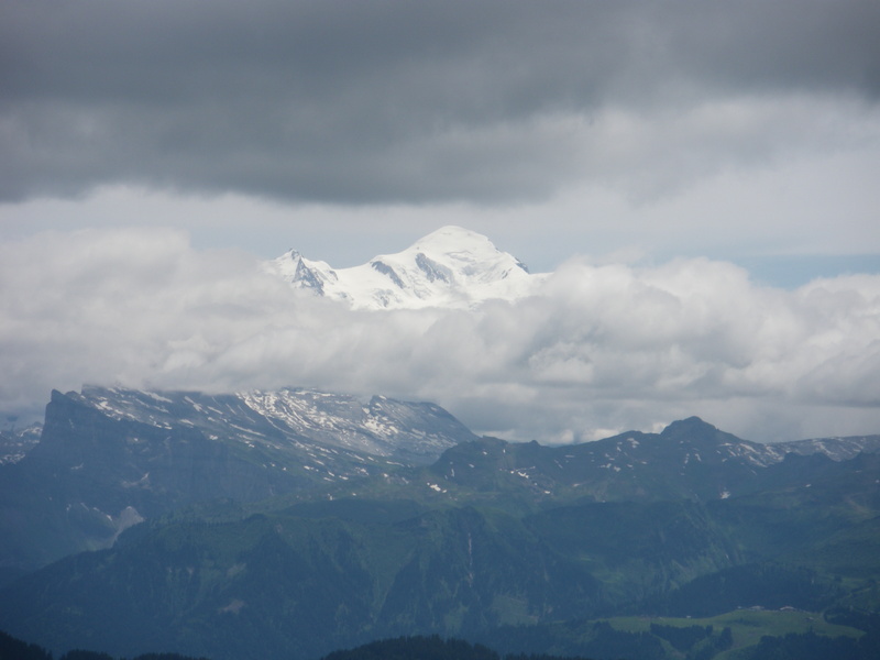 Le Mont Blanc -- Cliquez pour voir l'image en entier